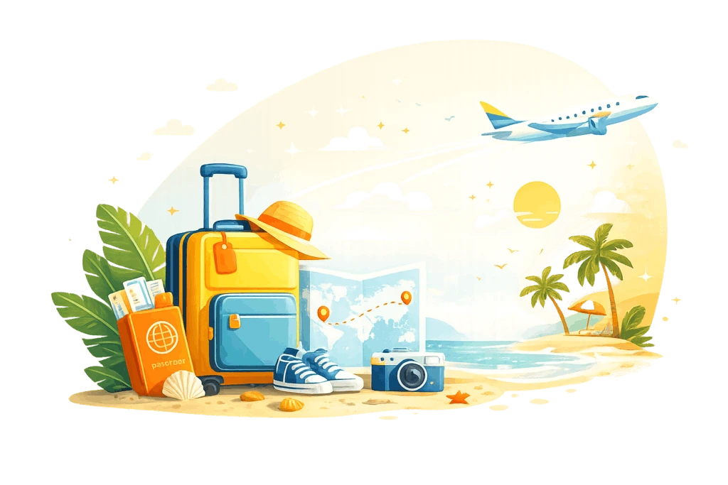 tatil animasyon resim